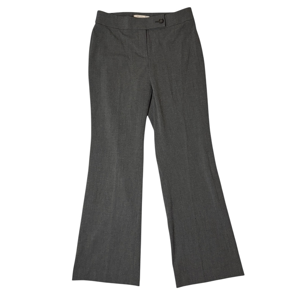 LOFT Charcoal Flare Pants